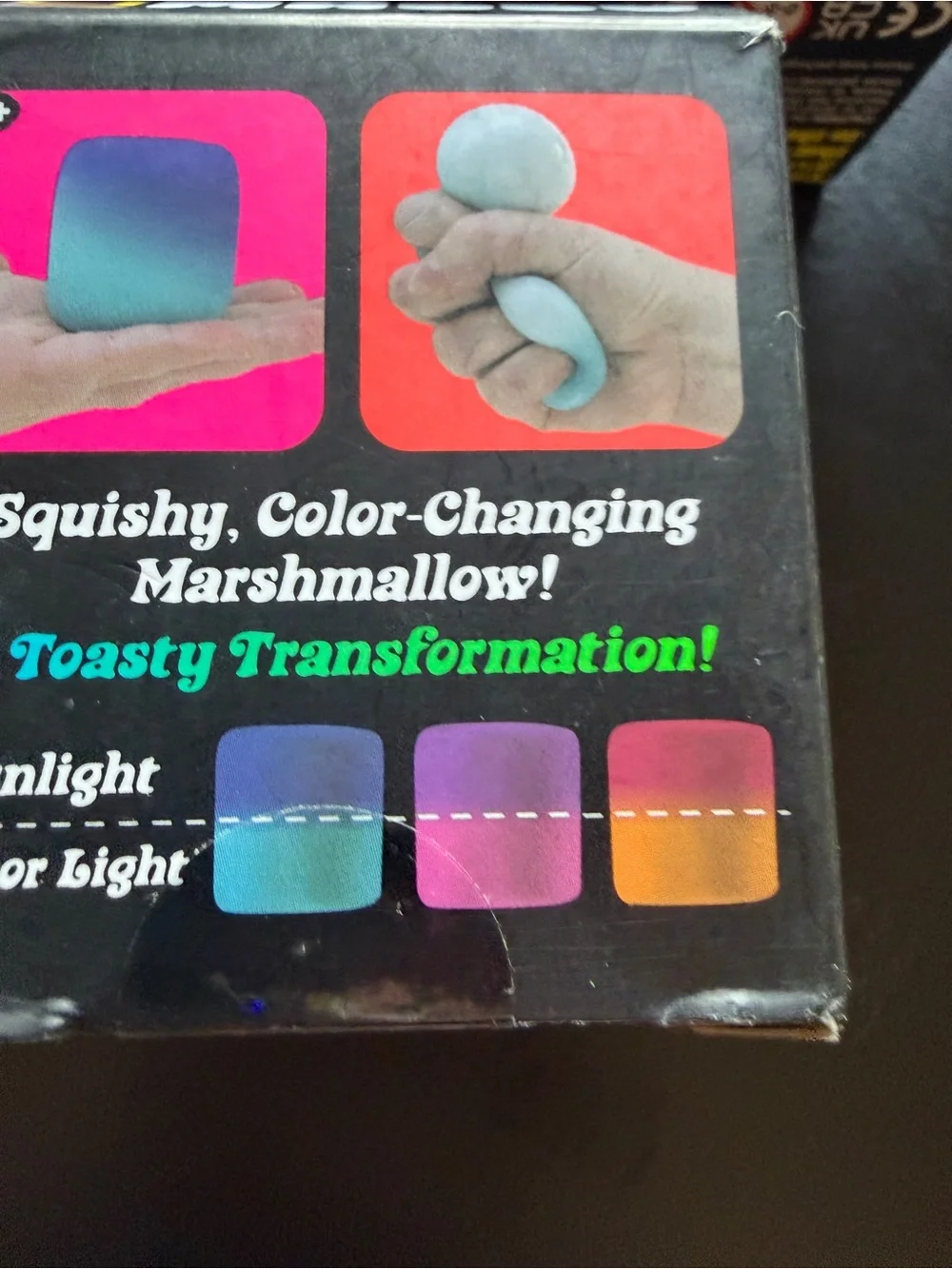 Lot of 3 Nee Doh Needoh Mello Mallo Color Change Squishy Sensory Toy Schylling